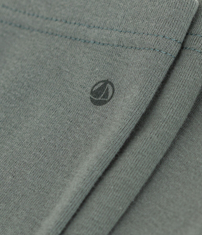 Leggings in cotone per beb&egrave; verde