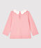 Blusa in cotone bebè. rosa CHARME
