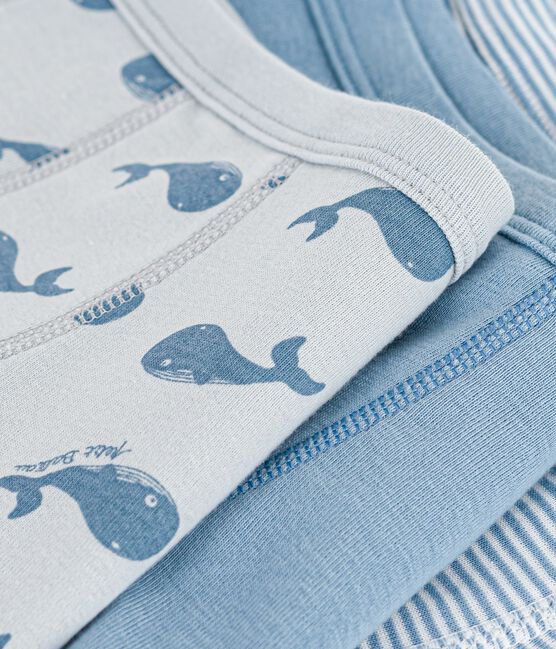 Set di boxer in cotone con stampa di balene in vita bambino variante 1