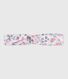 Fascia in popeline con stampa a fiori bambina