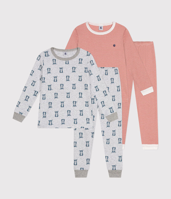 Set di 2 pigiami in cotone bambino variante 1