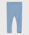 Leggings in cotone tinta unita neonato ADRIATIC