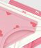 Set di slip in cotone con cuori stampati bambina multicolore