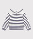 Pullover marinaro in cotone a righe bambino