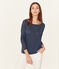 T-shirt maniche lunghe donna in lino HADDOCK