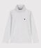Dolcevita in cotone bambino unisex grigio POUSSIERE CHINE