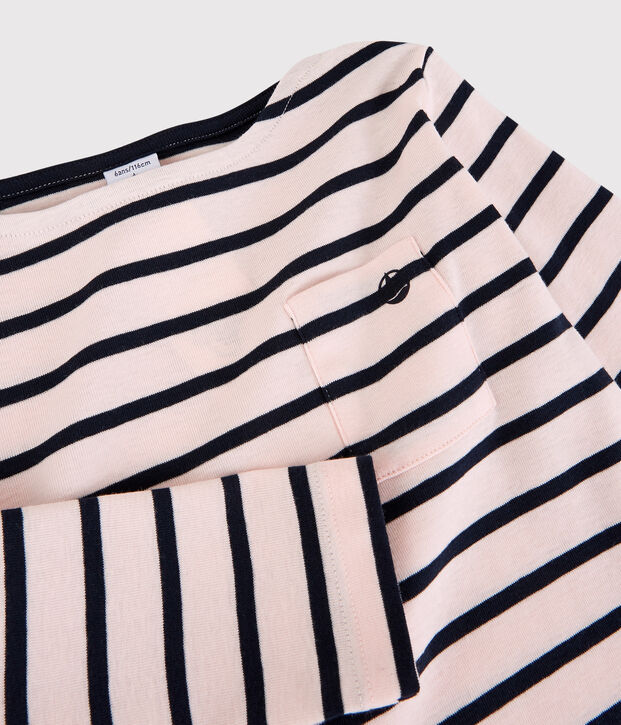 T-shirt in cotone bambina - bambino rosa