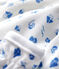 Set cuffietta nascita e muffole con barchetta bebè in cotone biologico variante 1
