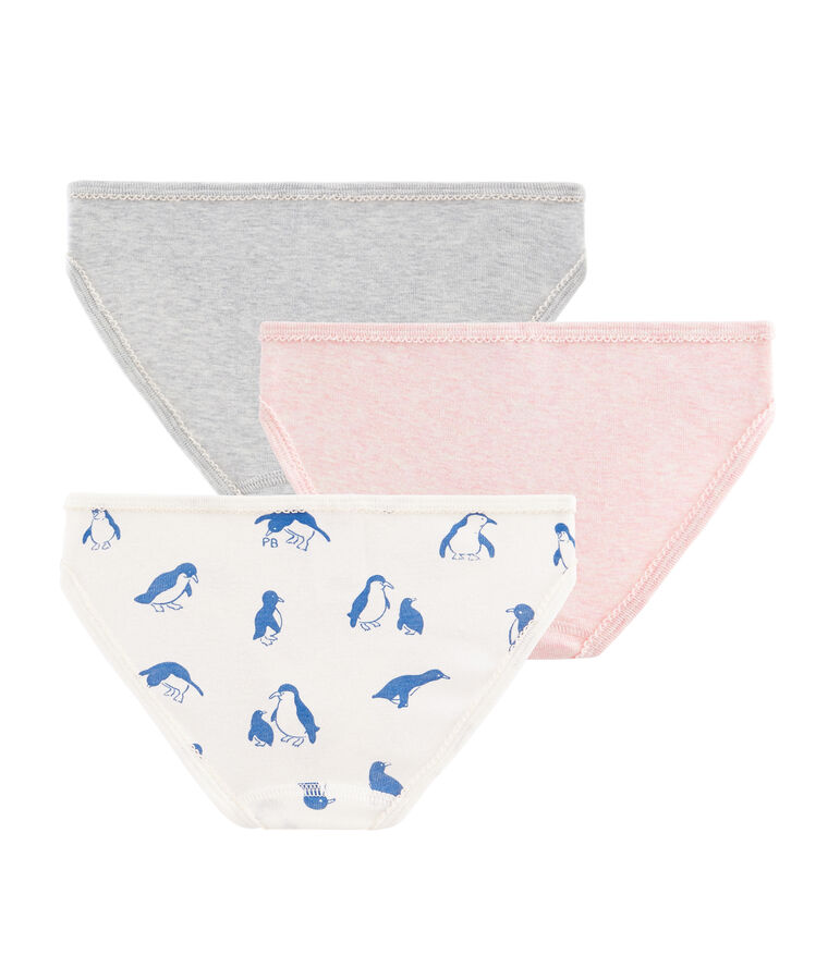 Trio slip bambina variante 1