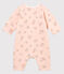 Tutina pigiama bambina in tubique rosa FLEUR+FONTAINE/blu MULTICO