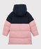 Piumino lungo bambina/bambino blu SMOKING/rosa CHARME