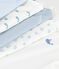 Set di body incrociati a maniche lunghe in cotone fantasia neonato variante 1