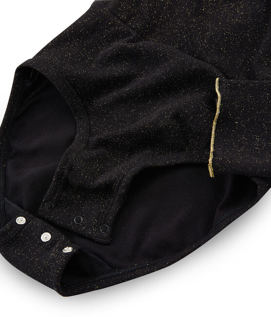 Body scaldacuore donna nero NOIR/giallo OR