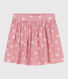 Gonna in cotone a fiori bambina