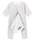Tutina senza piedini per bebé unisex con body integrato