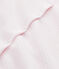 Tutina lunga per bambina in pile rosa VIENNE/grigio MISTIGRI