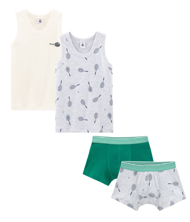 Lotto intimo da ragazzo multicolore