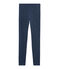 Legging bambina blu HADDOCK/bianco MULTICO