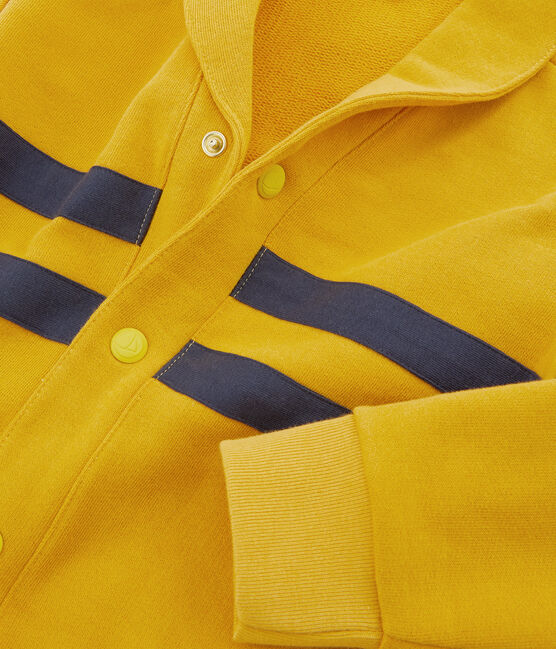 Cardigan bambino giallo BOUDOR