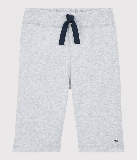 Bermuda in jersey bambino grigio POUSSIERE CHINE