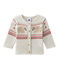 Cardigan per bebè tricot grigio MONTELIMAR CHINE