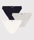 Confezione da 3 slip in cotone Donna