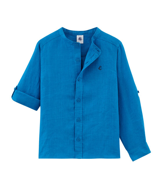 Camicia bambino blu RIYADH
