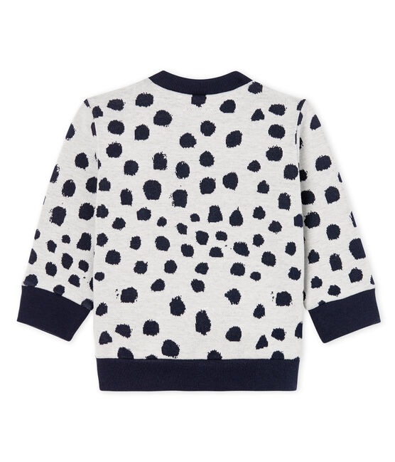 Felpa bebè unisex Jean Jullien bianco MARSHMALLOW/ DOTTIES