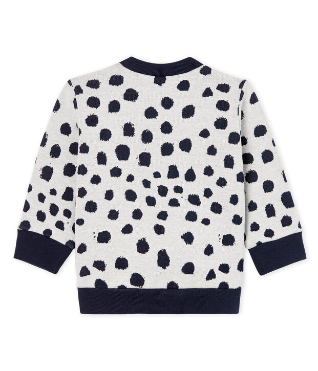 Felpa beb&egrave; unisex Jean Jullien bianco/DOTTIES