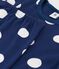 Pigiama a pois bambina/bambino in cotone biologico blu MEDIEVAL/bianco MARSHMALLOW