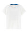 T-shirt bambino maniche corte bianco MARSHMALLOW