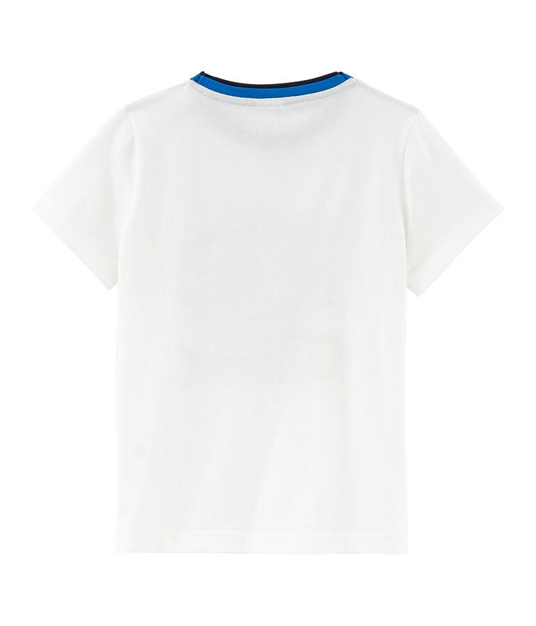 T-shirt bambino maniche corte bianco