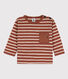 T-shirt maniche lunghe bebè in cotone
