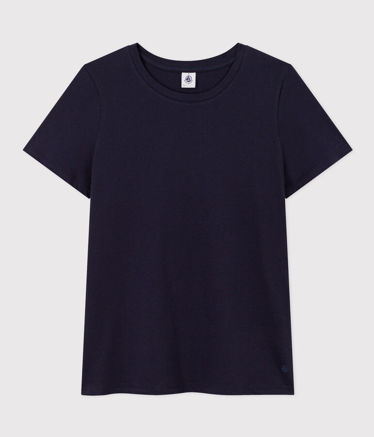 T-shirt LE DROIT girocollo in cotone Donna blu