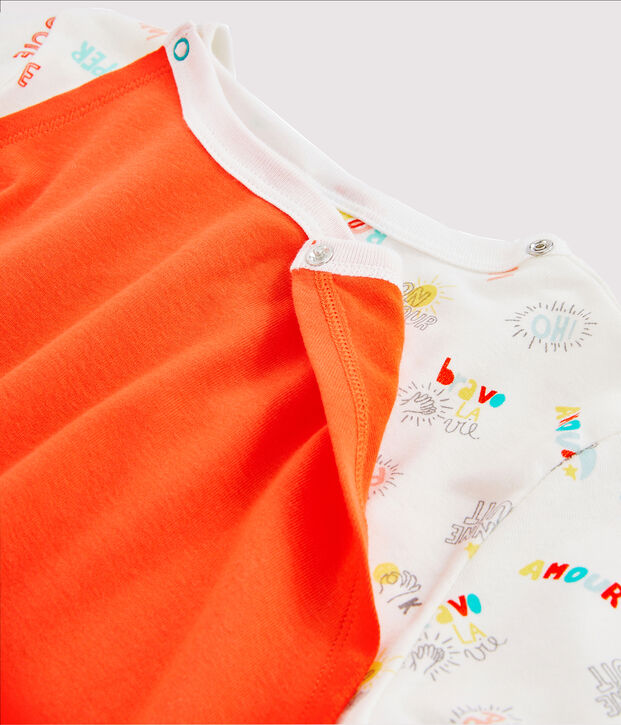 Tutina travestimento da bambino bianco/multicolore