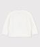 Maglione alla marinara  per bebè con motivo di ancore bianco MARSHMALLOW/ HERBIER