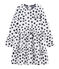 Abito bambina Jean Jullien bianco MARSHMALLOW/ DOTTIES