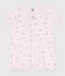 Tutina corta in cotone a fiori neonato rosa BARELY/ MULTICO