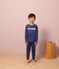 Pigiama bambino unisex in cotone Petit Bateau  blu CHALOUPE