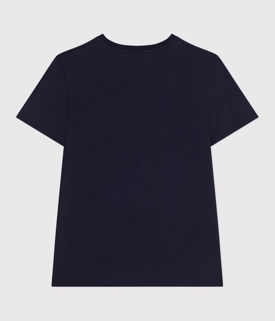 T-shirt donna Le Droit in cotone tinta unita blu SMOKING