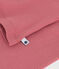Pigiama a maniche lunghe in cotone tinta unita bambino rosa ROSEWOOD