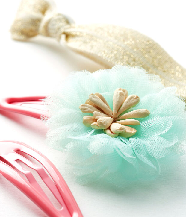 Lotto accessori per capelli bambina multicolore