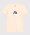T-shirt Le Droit girocollo in cotone donna ecru AVALANCHE