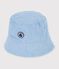 Cappellino alla pescatora in denim bambino blu