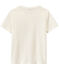 T-shirt bambino con scollo serafino bianco MARSHMALLOW