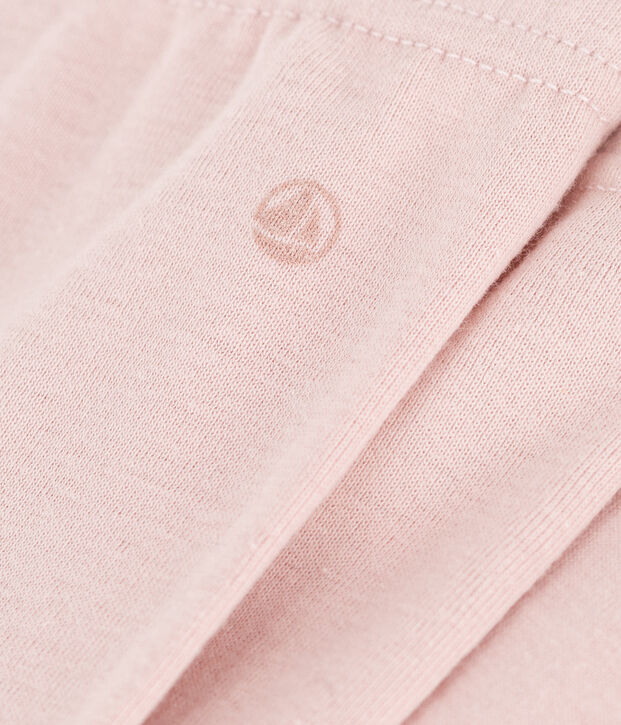 Leggings in cotone per beb&egrave; rosa