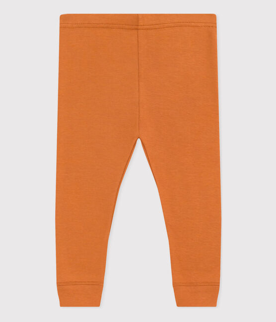 Leggings in cotone per bebè marrone ECUREUIL