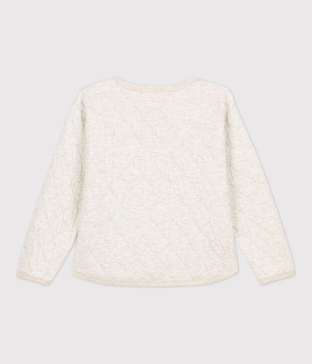 Cardigan bambina in tubique MONTELIMAR CHINE