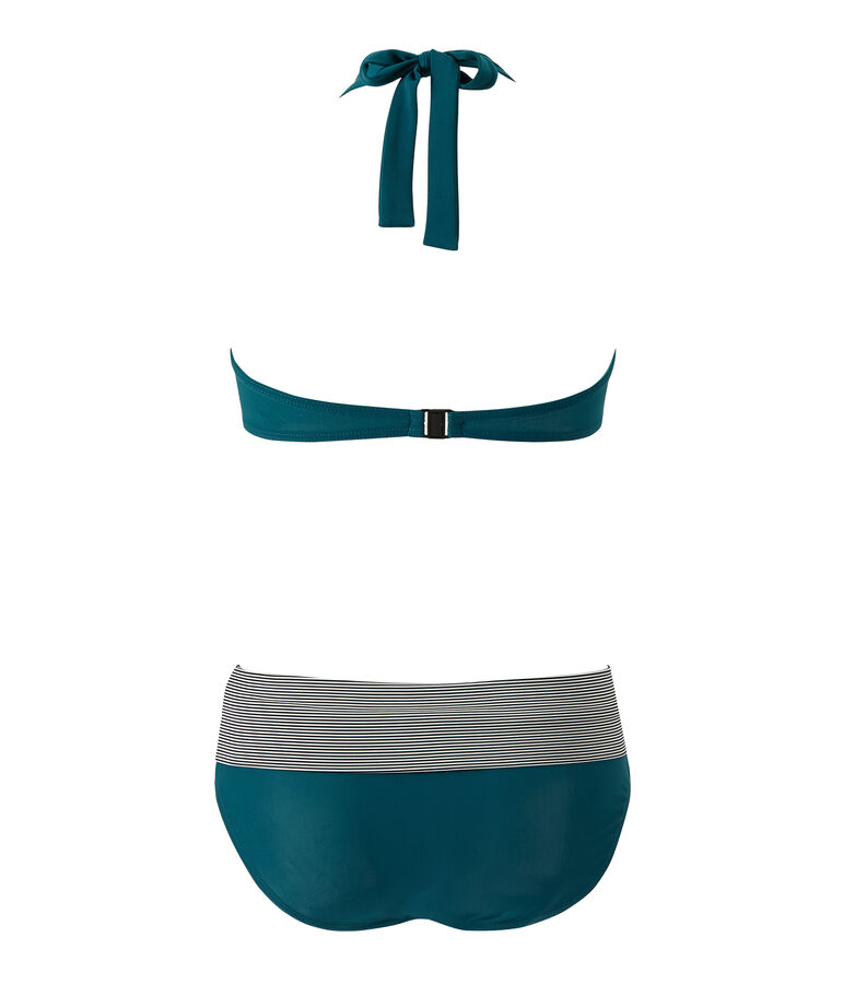 Costume da bagno 2 pezzi donna verde Rivage