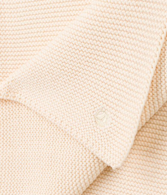 Coperta in tricot. ecru AVALANCHE